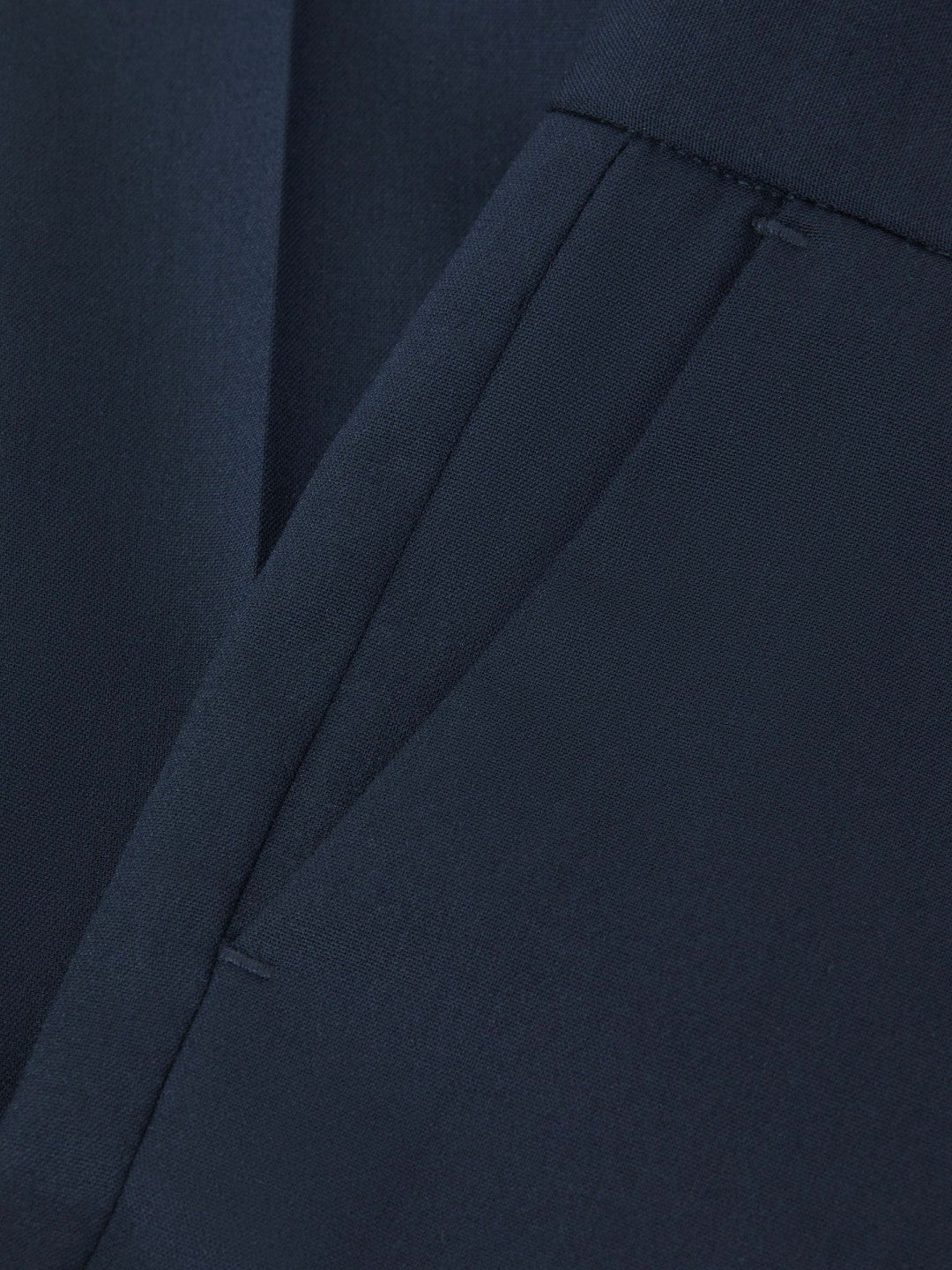 9-14 yrs Wool Blend Adjustable Trousers in Navy | Reiss Children & Baby Trending