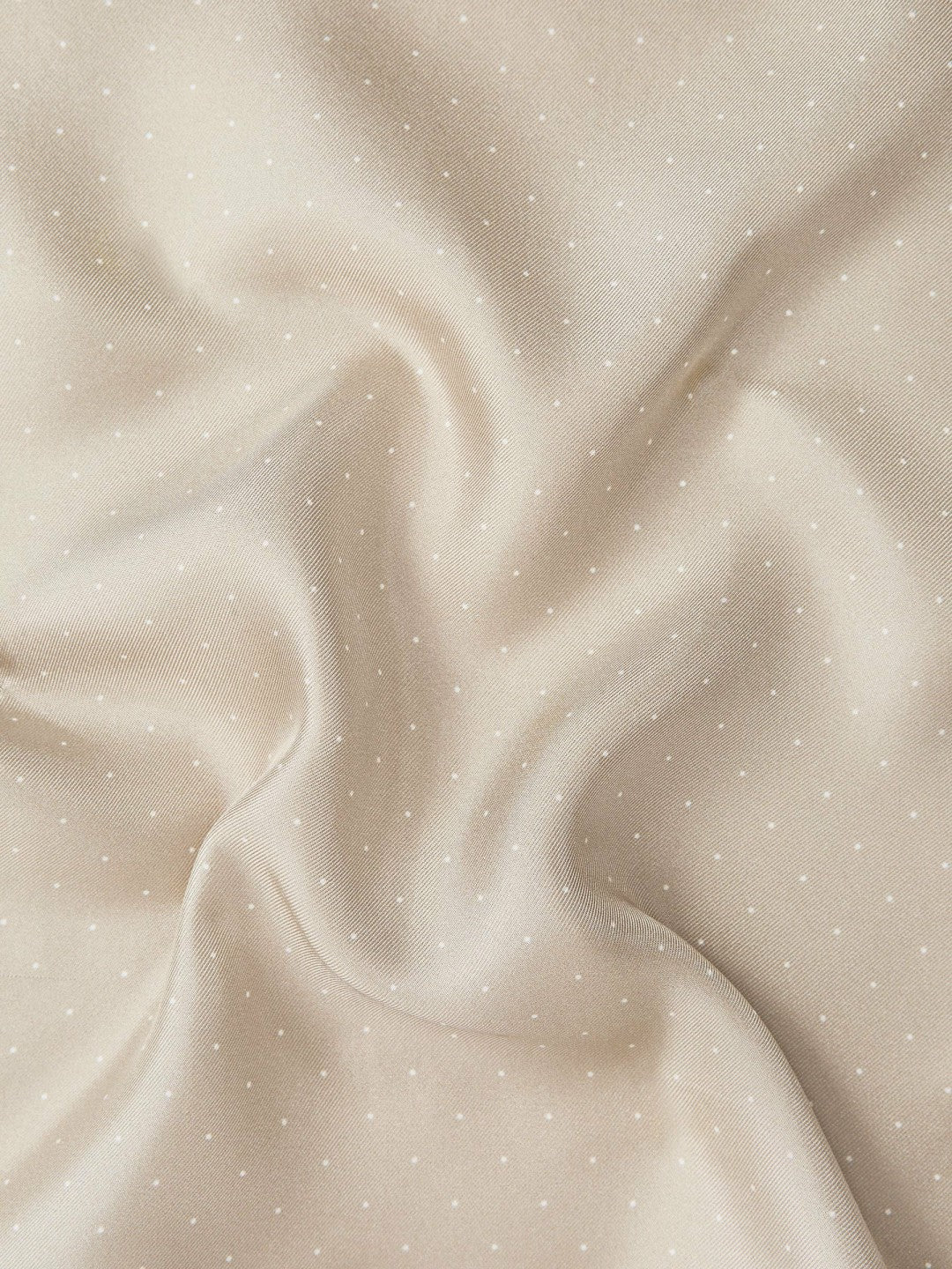 Polka Dot Silk Pocket Square in Stone | Reiss Men Popular