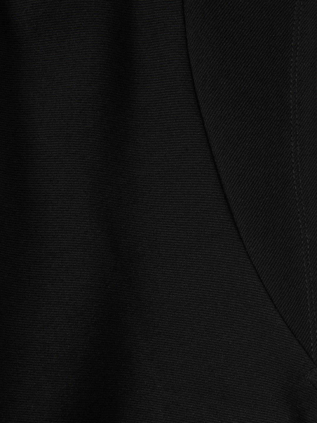 Twill-Jersey Draped Midi Dress in Black | Reiss Women Best Seller