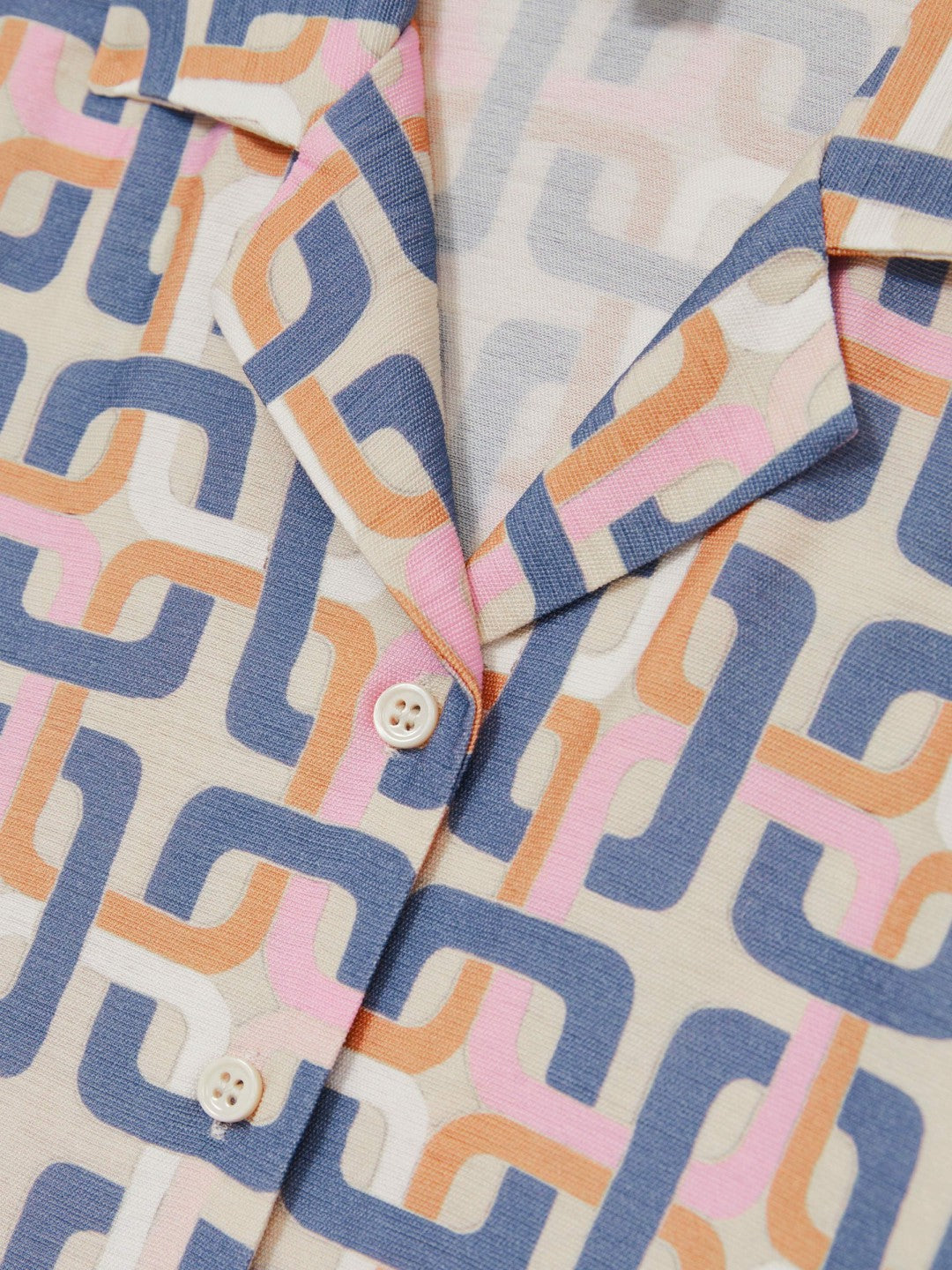 4-9 yrs Geometric Chain Print Shirt in Multi | Reiss Children & Baby Trending