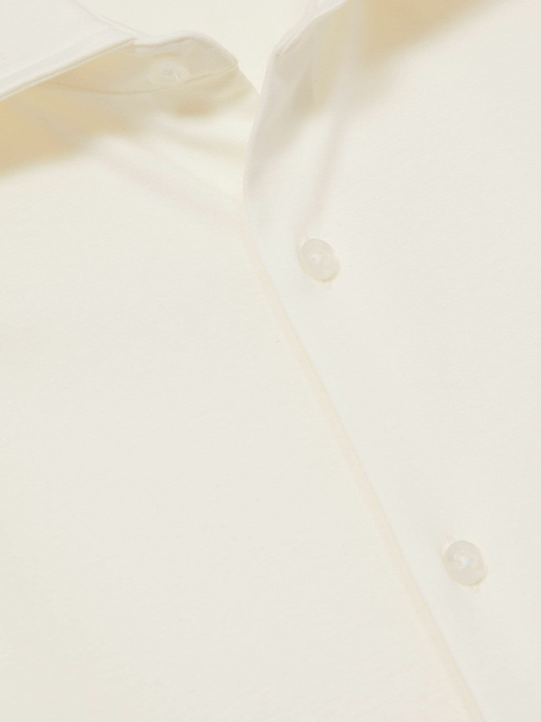 Cotton-Jersey Button-Through Shirt in Ecru | Reiss Men Popular