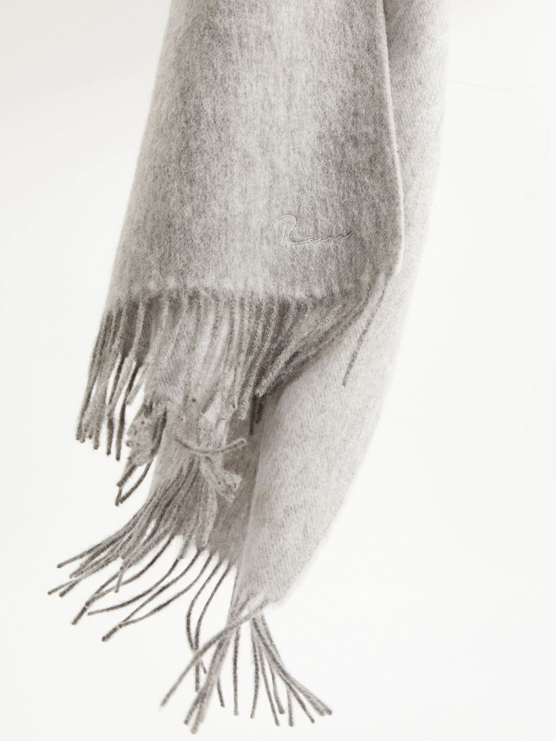 Wool-Cashmere Scarf in Soft Grey | Reiss Women Best Seller