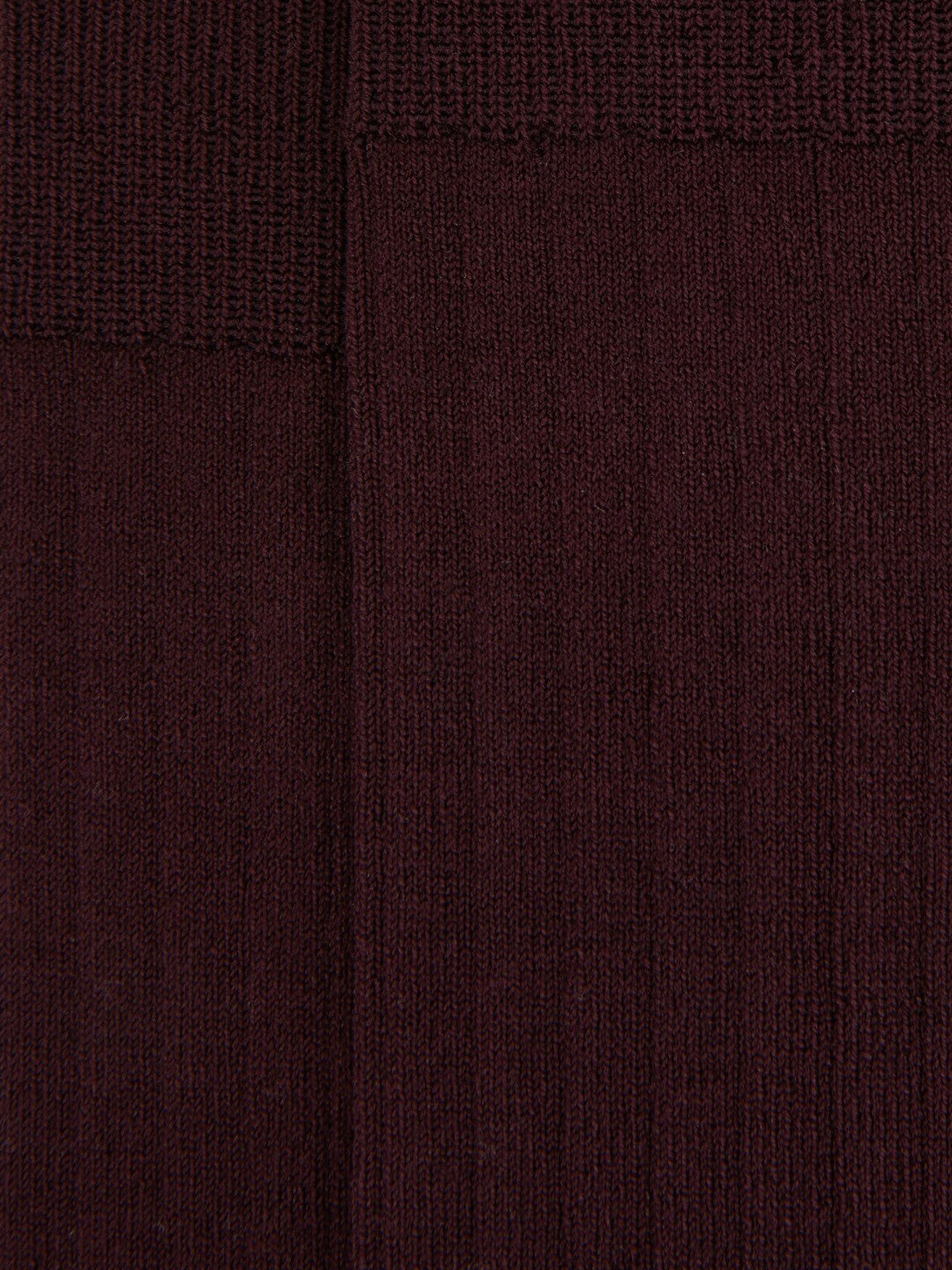 Ribbed Socks in Bordeaux | Reiss Men Featured