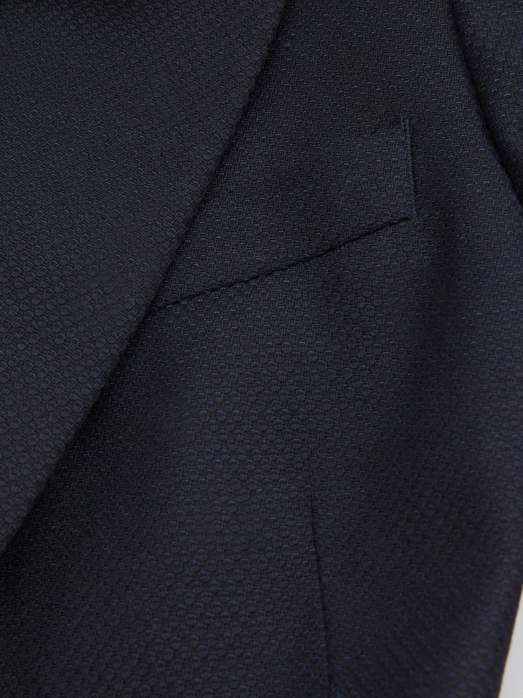 Textured Single Breasted Suit Blazer in Navy | Reiss Women Popular