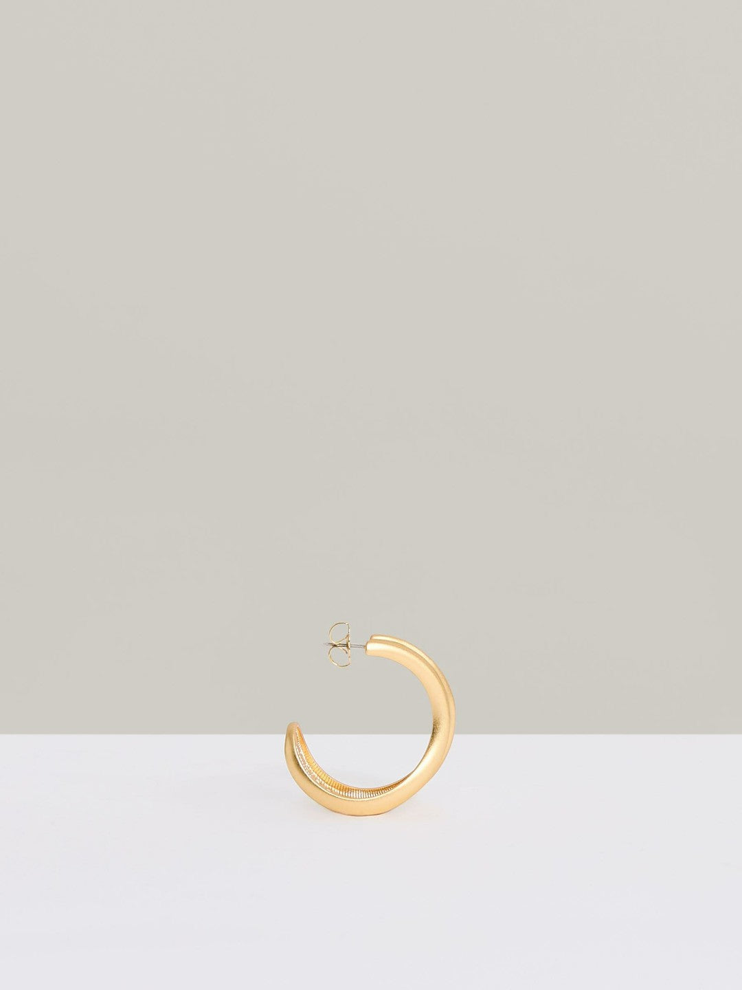 Fluid Hoop Earrings in Gold Tone | Reiss Women Trending