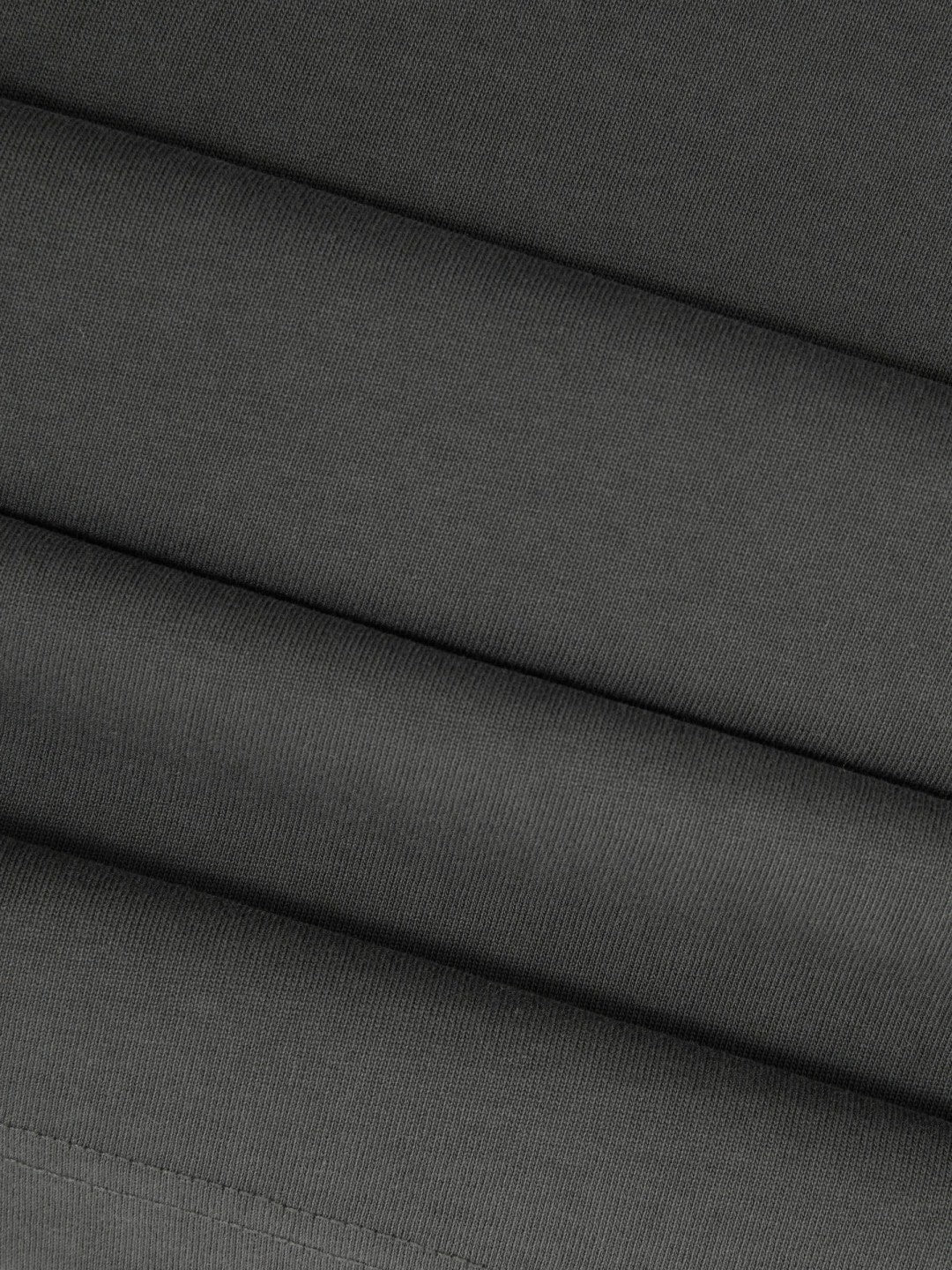 Cotton Garment-Dyed Oversized T-Shirt in Washed Black | Reiss Men Premium