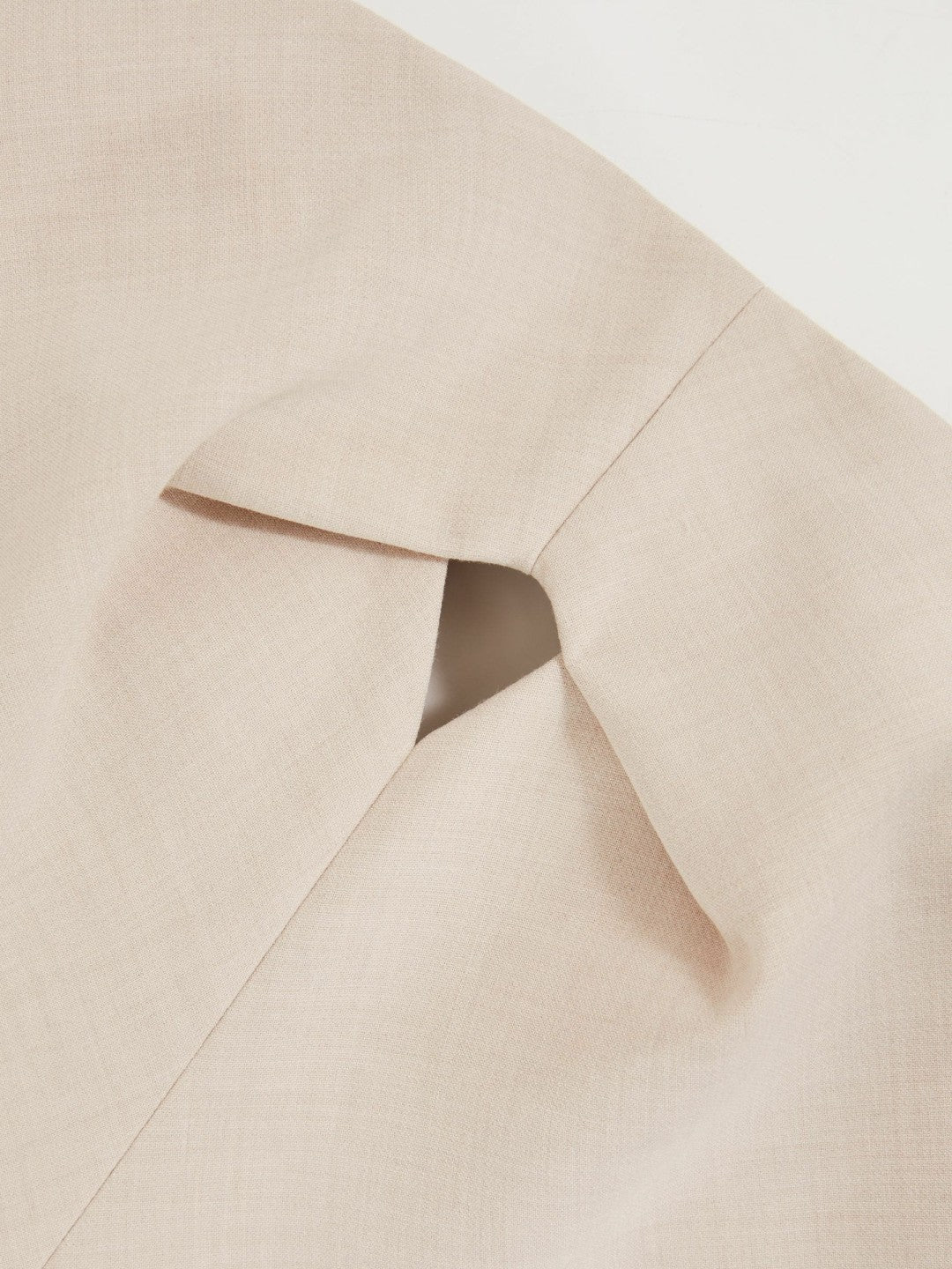 Double Strap Cut Out Midi Dress in Stone Neutral | Reiss Women Featured