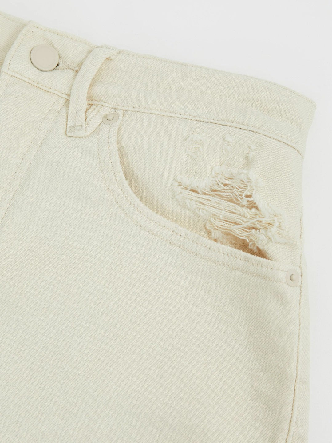 90S Shorts in Ecru | Reiss Women Best Seller