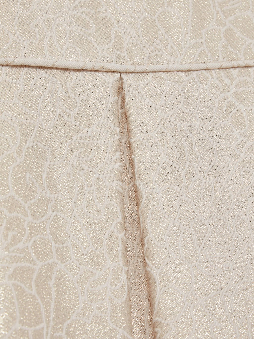9-13 yrs Brocade Cap-Sleeve Pleated Dress in Ivory | Reiss Children & Baby Exclusive