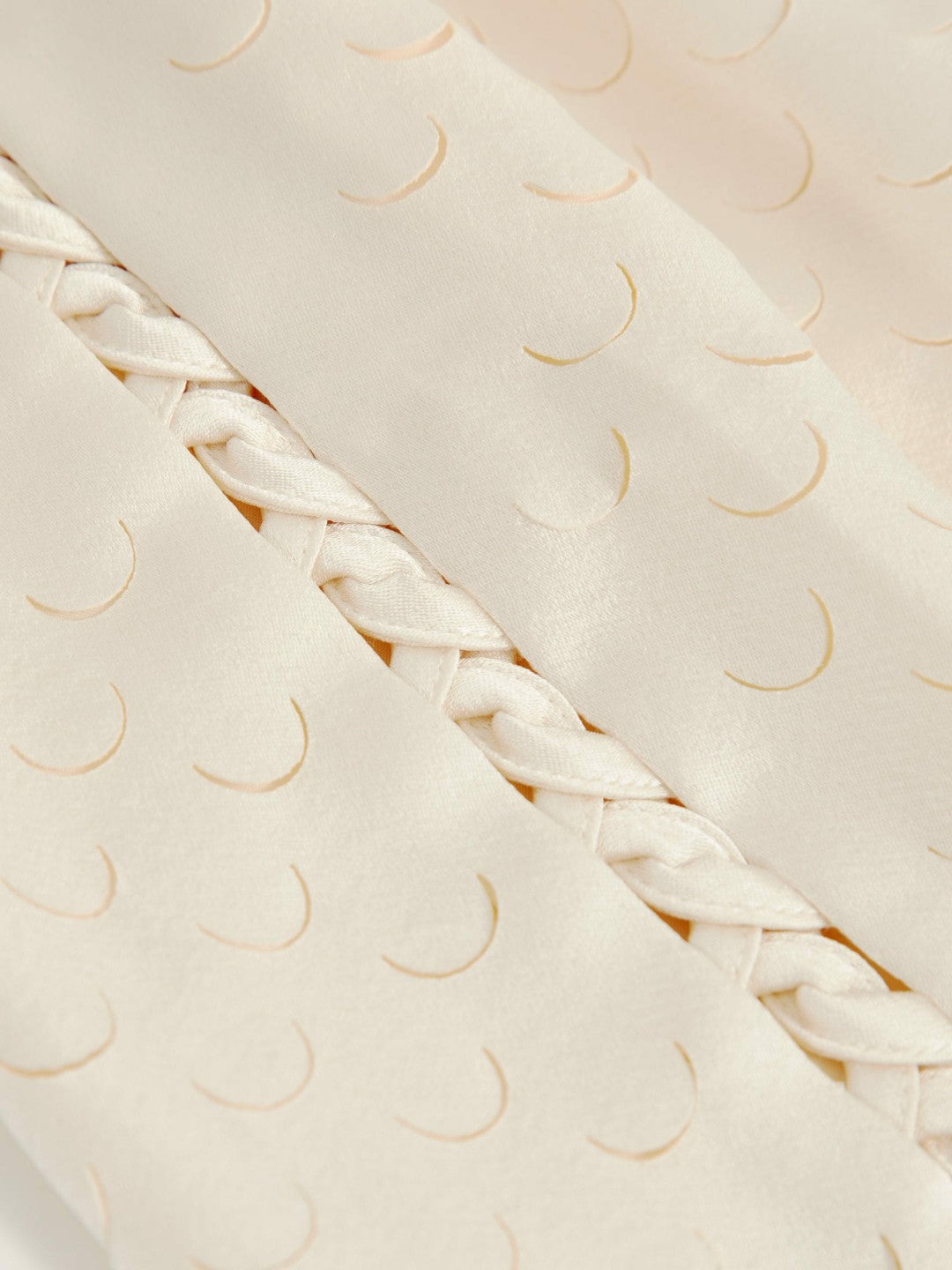 Laser Cut Drawstring Shorts in White | Reiss Women Trending