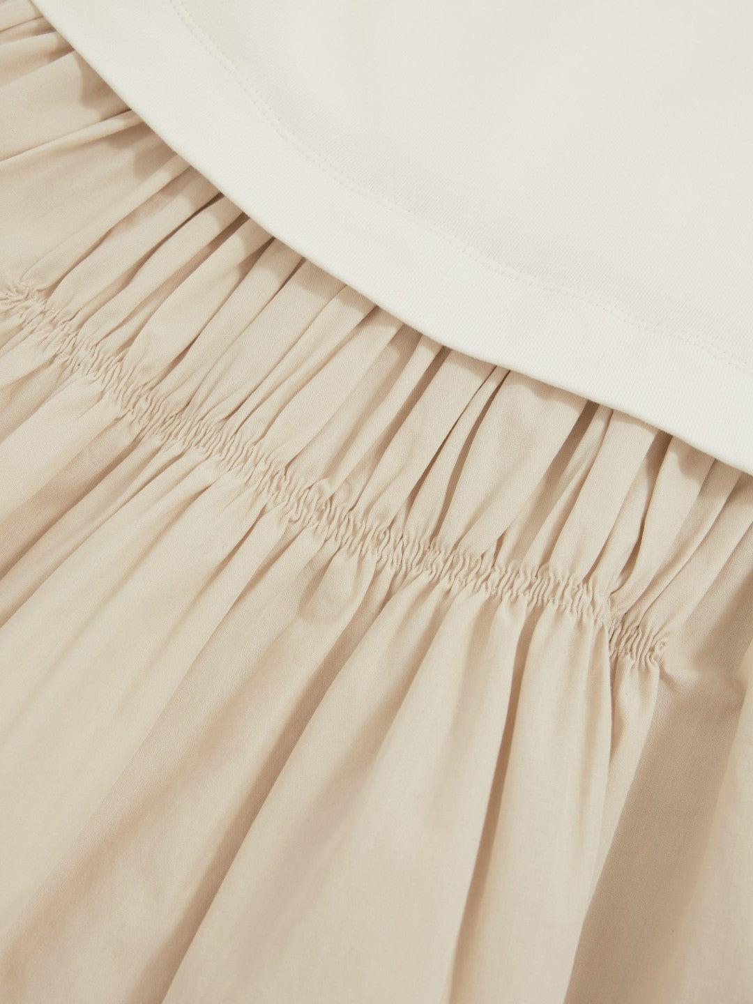 9-13 yrs Cotton Layered Sleeveless Midi Dress in Neutral | Reiss Children & Baby Featured