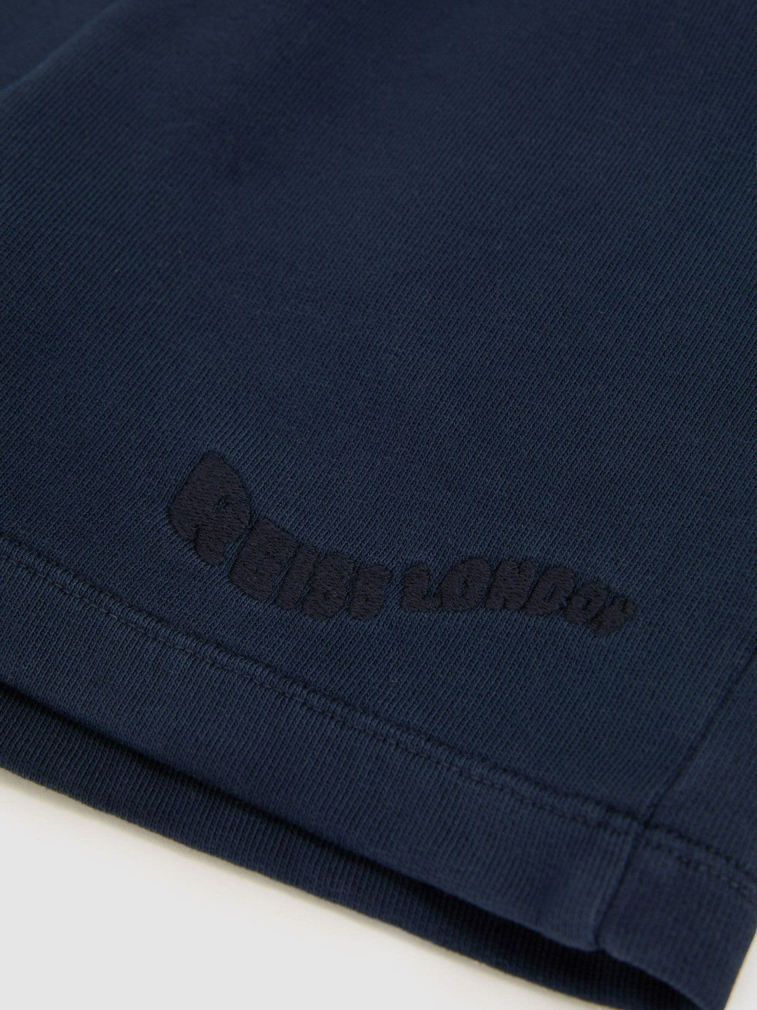 9-13 yrs Cotton Brand-Embroidered Shorts in Washed Navy | Reiss Children & Baby Premium