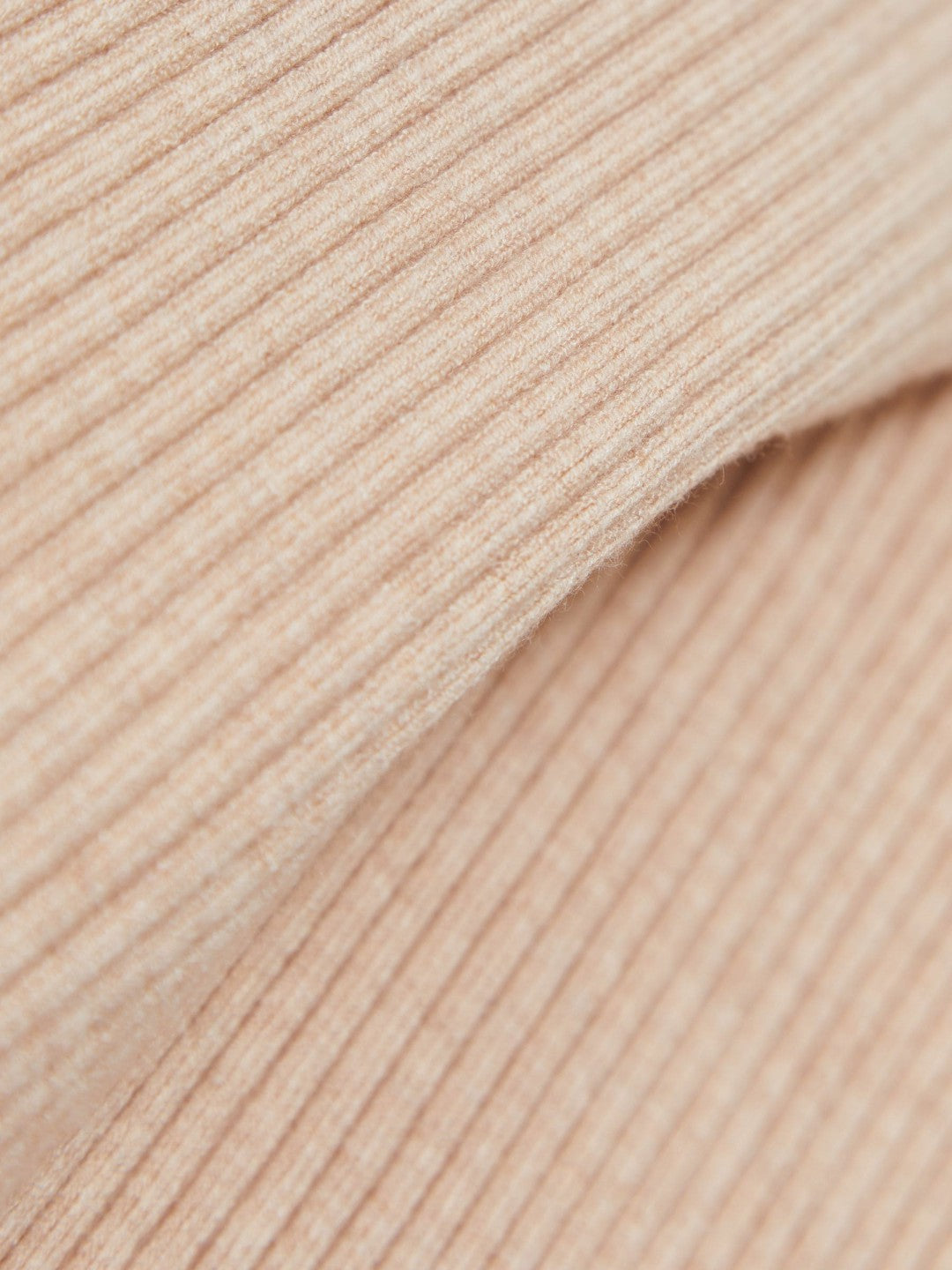 Asymmetric Draped Knitted Jumper in Oatmeal Neutral | Reiss Women Featured