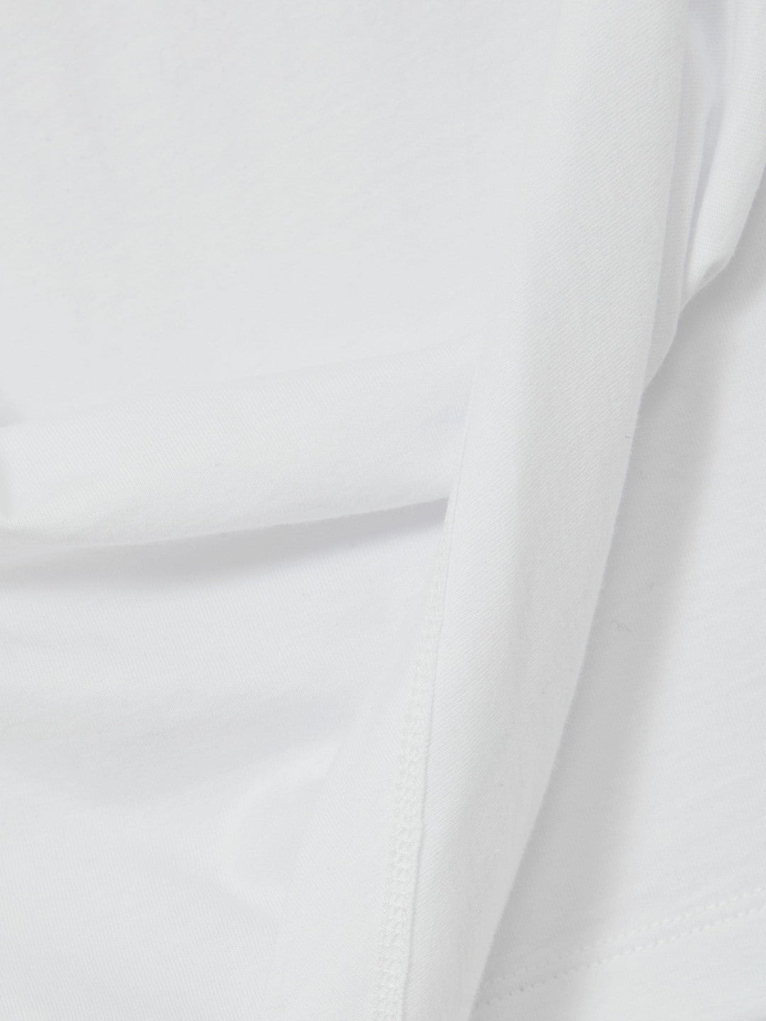 Cotton Drape T-Shirt in White | Reiss Women Recommended