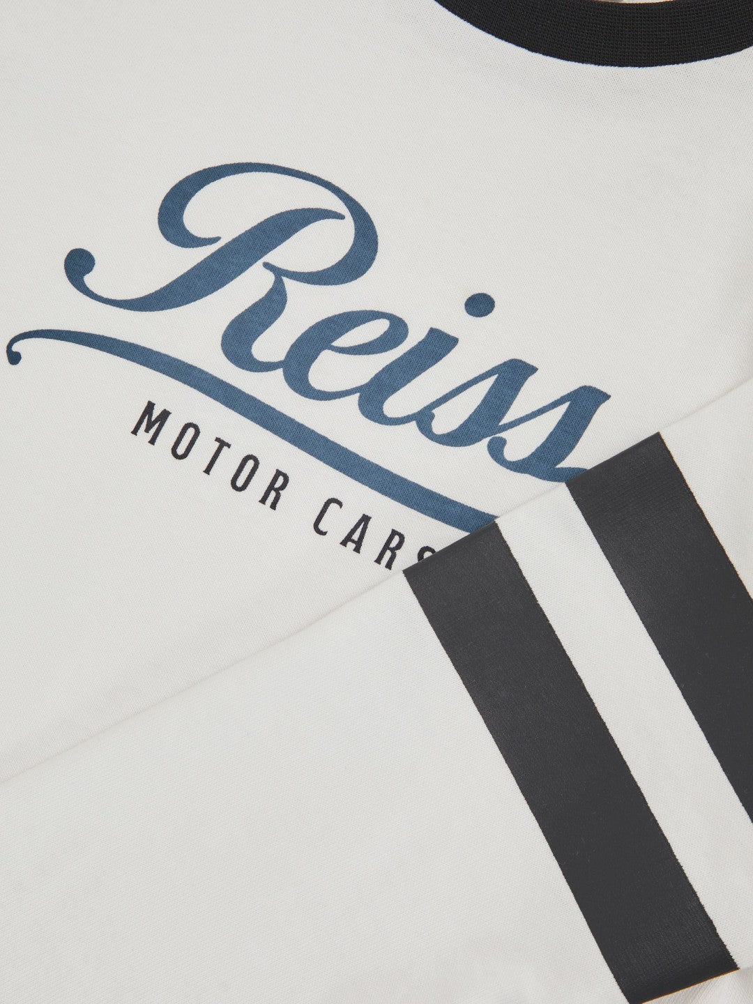 3-9 yrs Cotton Motor Cars Logo T-Shirt in White/Blue | Reiss Children & Baby Premium