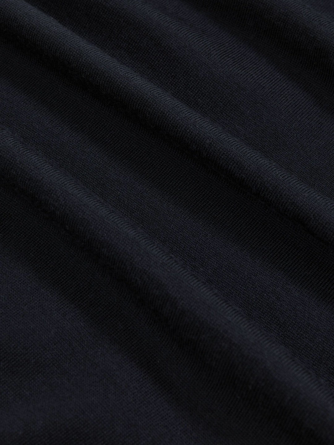 Merino Wool Crew Neck Jumper in Midnight Navy | Reiss Men Recommended