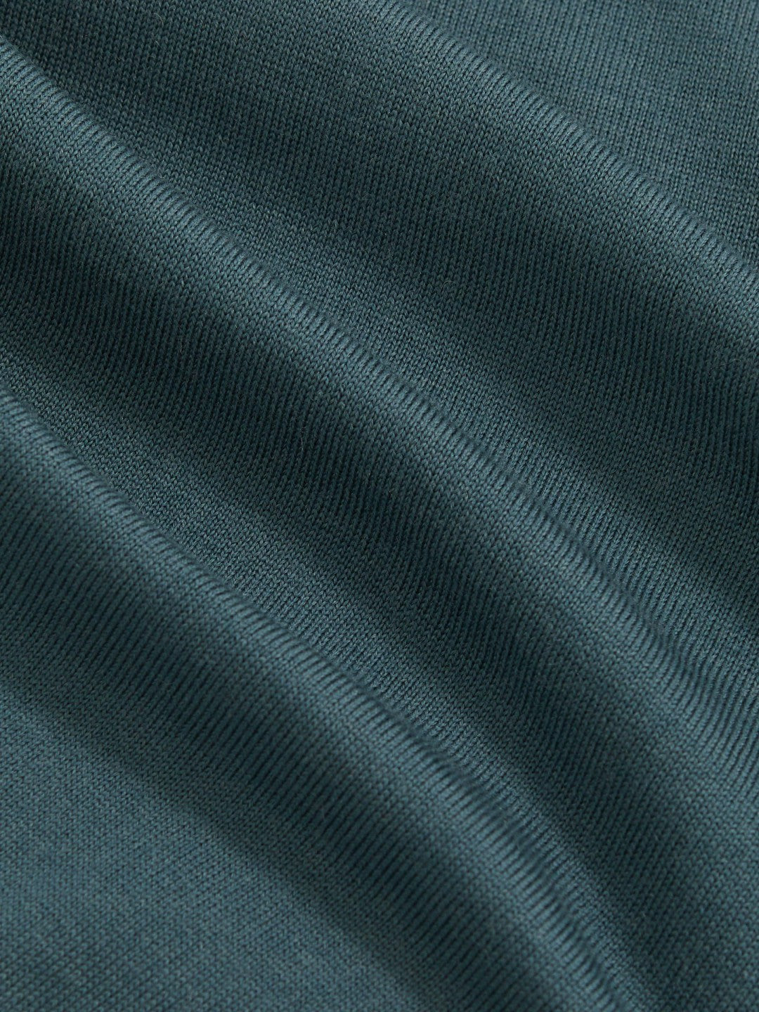 Merino Wool Long-Sleeve Polo Shirt in Orion Blue | Reiss Men Exclusive