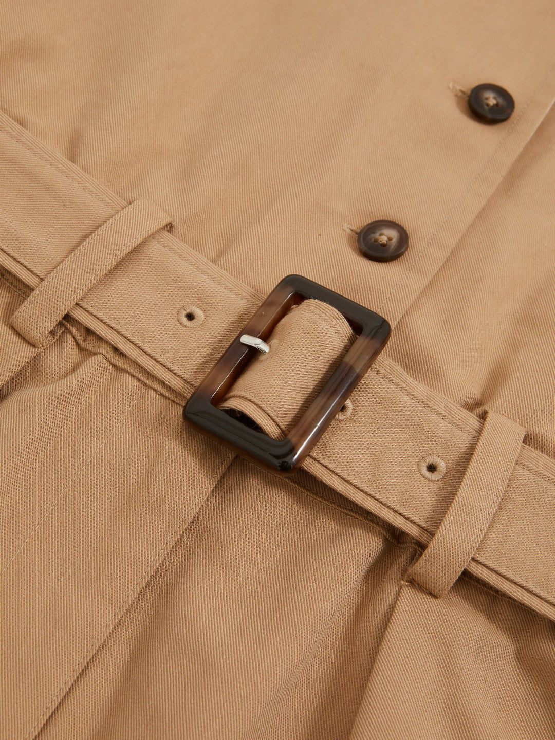 9-13 yrs Cotton-Lyocell Utility Playsuit in Camel | Reiss Children & Baby Signature