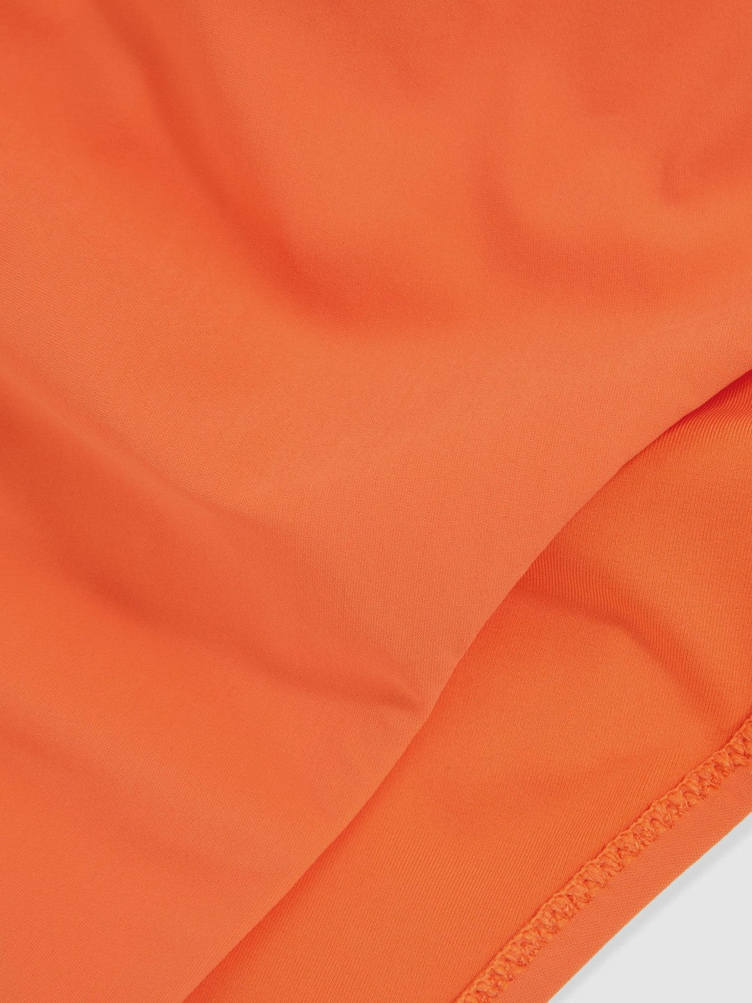 High Cut Bikini Bottoms in Coral Orange | Reiss Women Signature