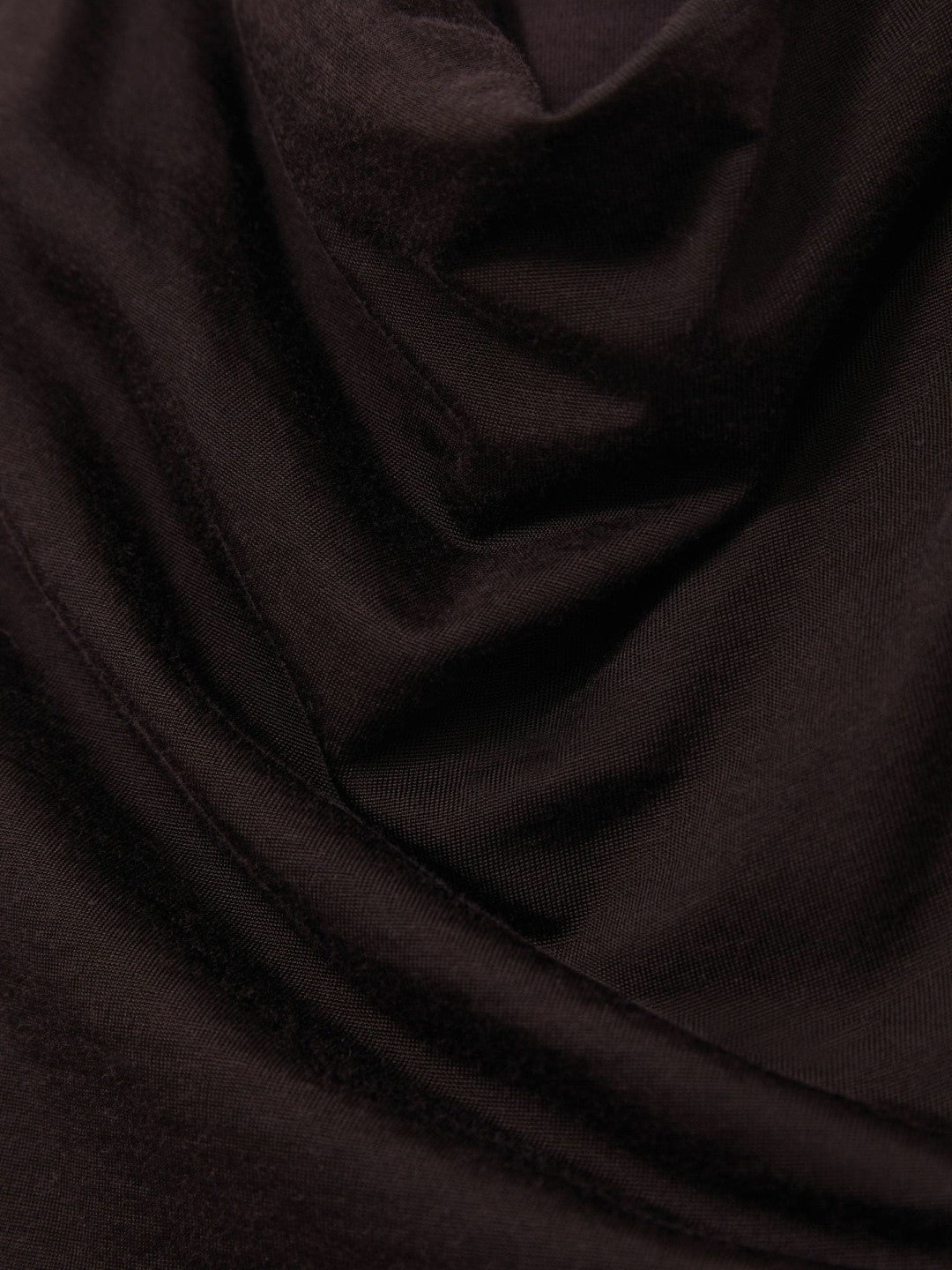 Cotton-Blend Cowl-Neck Sleeveless Top in Plum Purple | Reiss Women Premium