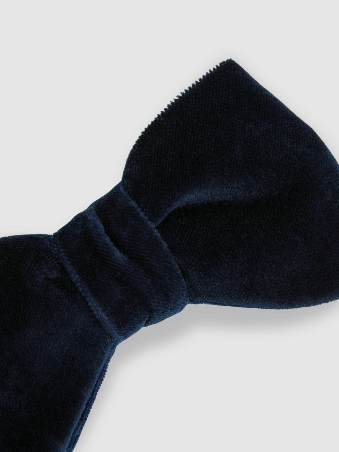 Velvet Bow Tie in Navy | Reiss Men Signature