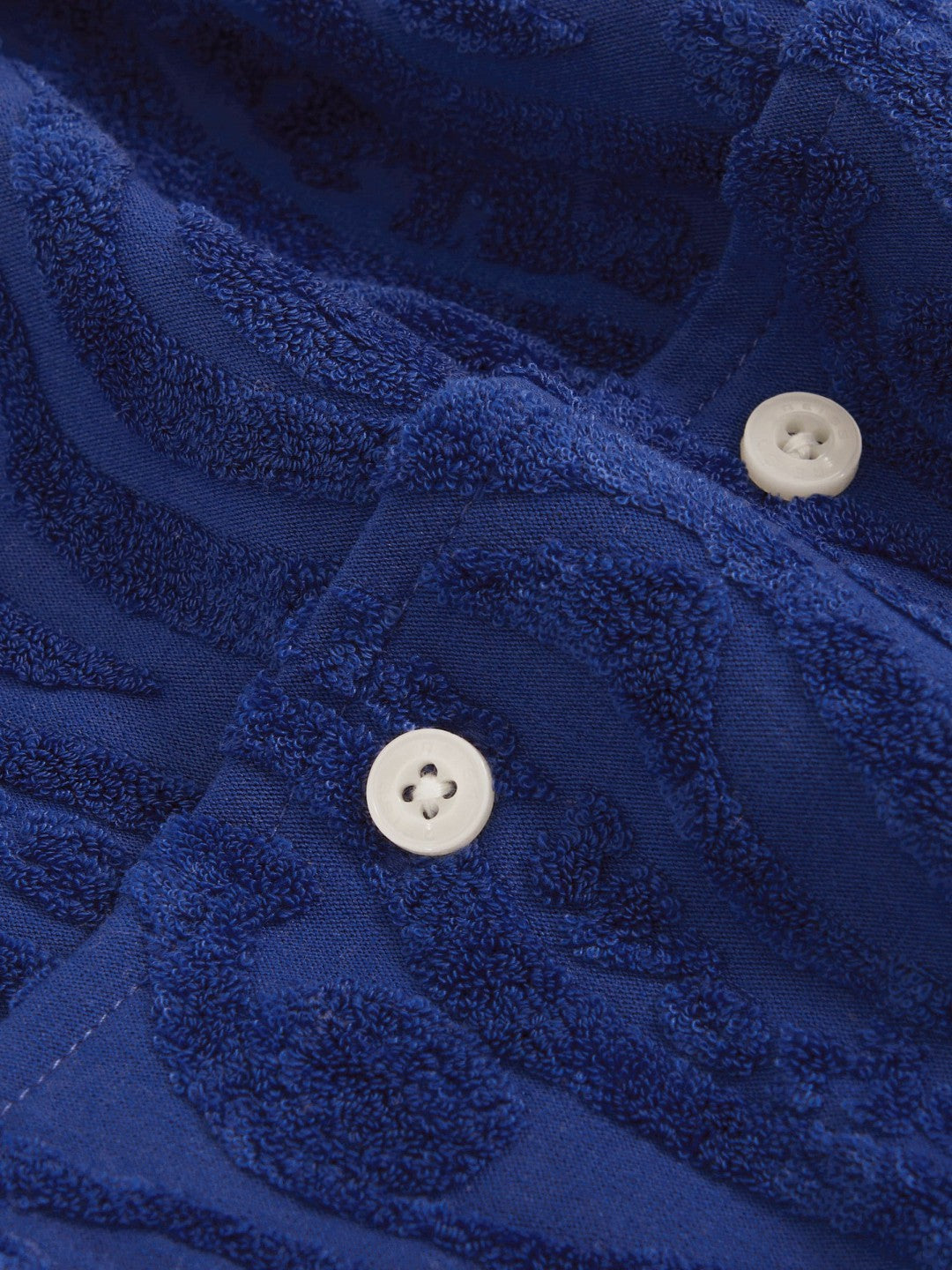 3-9 yrs SmileyWorld Wave Texture Shirt in Bright Blue | Reiss Children & Baby Featured