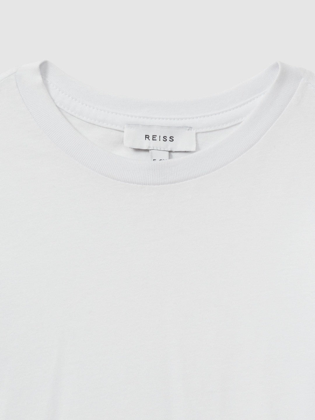 9-13 yrs Crew Neck T-Shirt in White | Reiss Children & Baby Featured