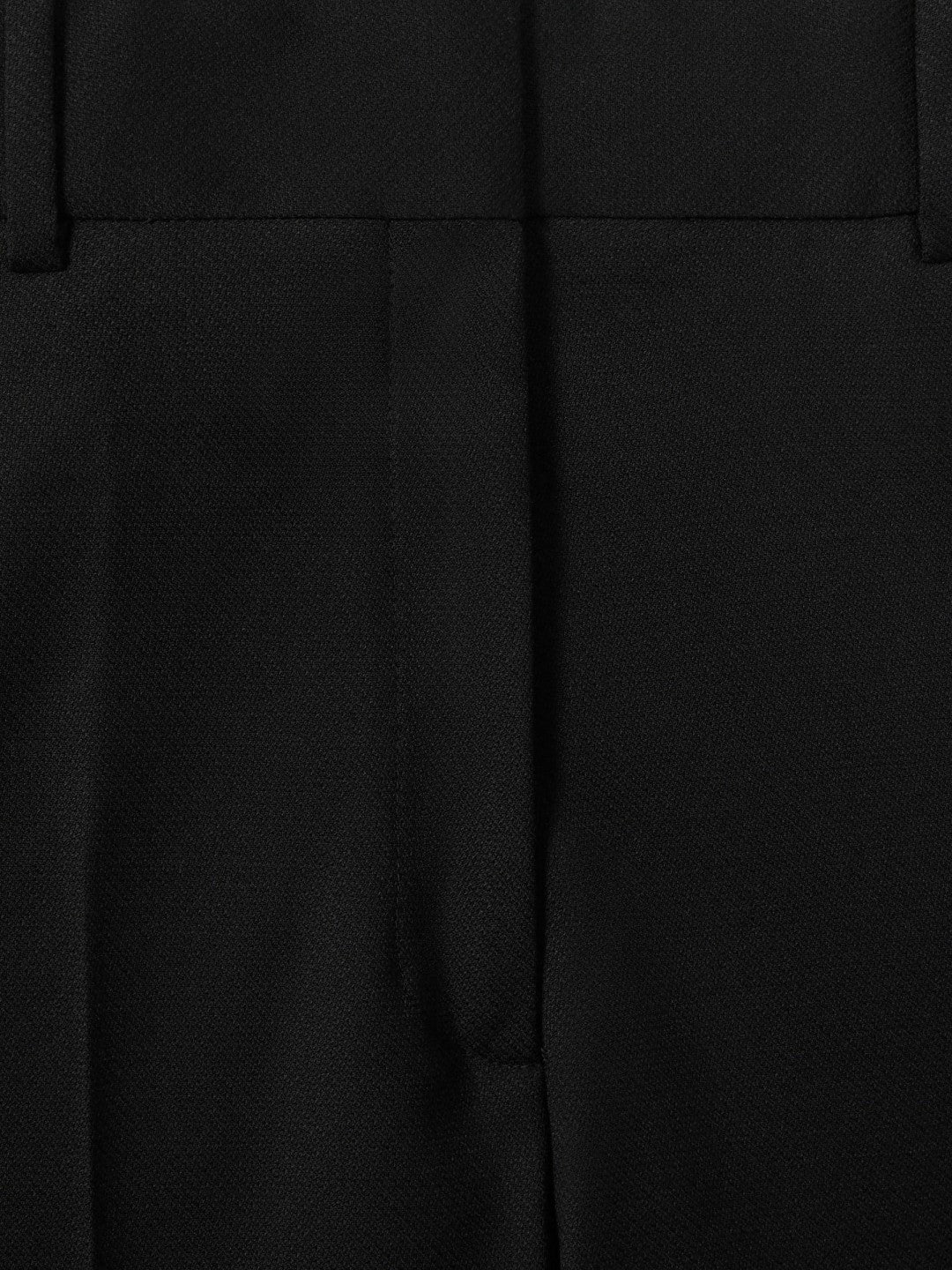 Wool-Blend Tailored Flared Suit Trousers in Black | Reiss Women Recommended