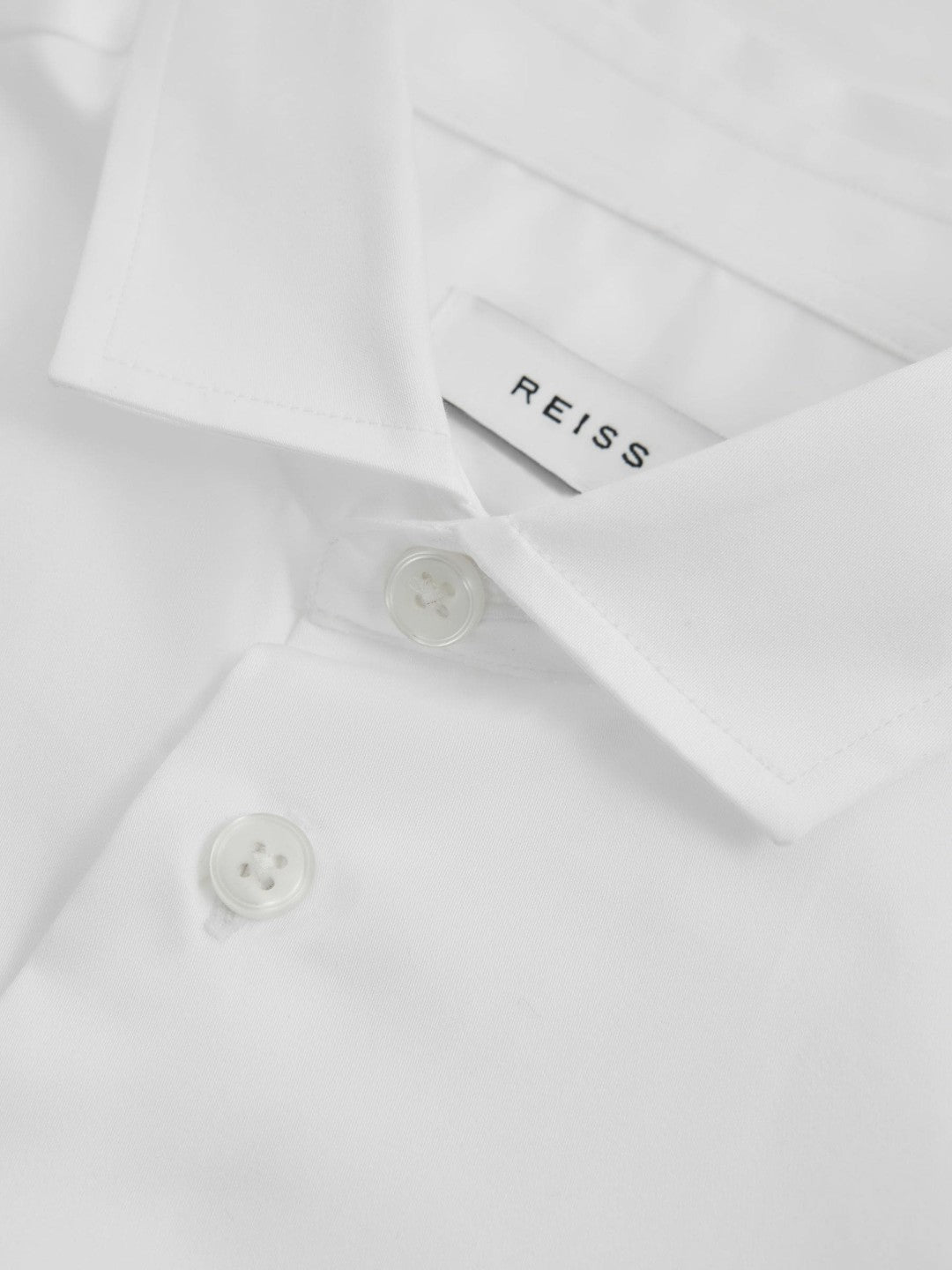 3-9 yrs Slim Fit Cotton Shirt in White | Reiss Children & Baby Trending