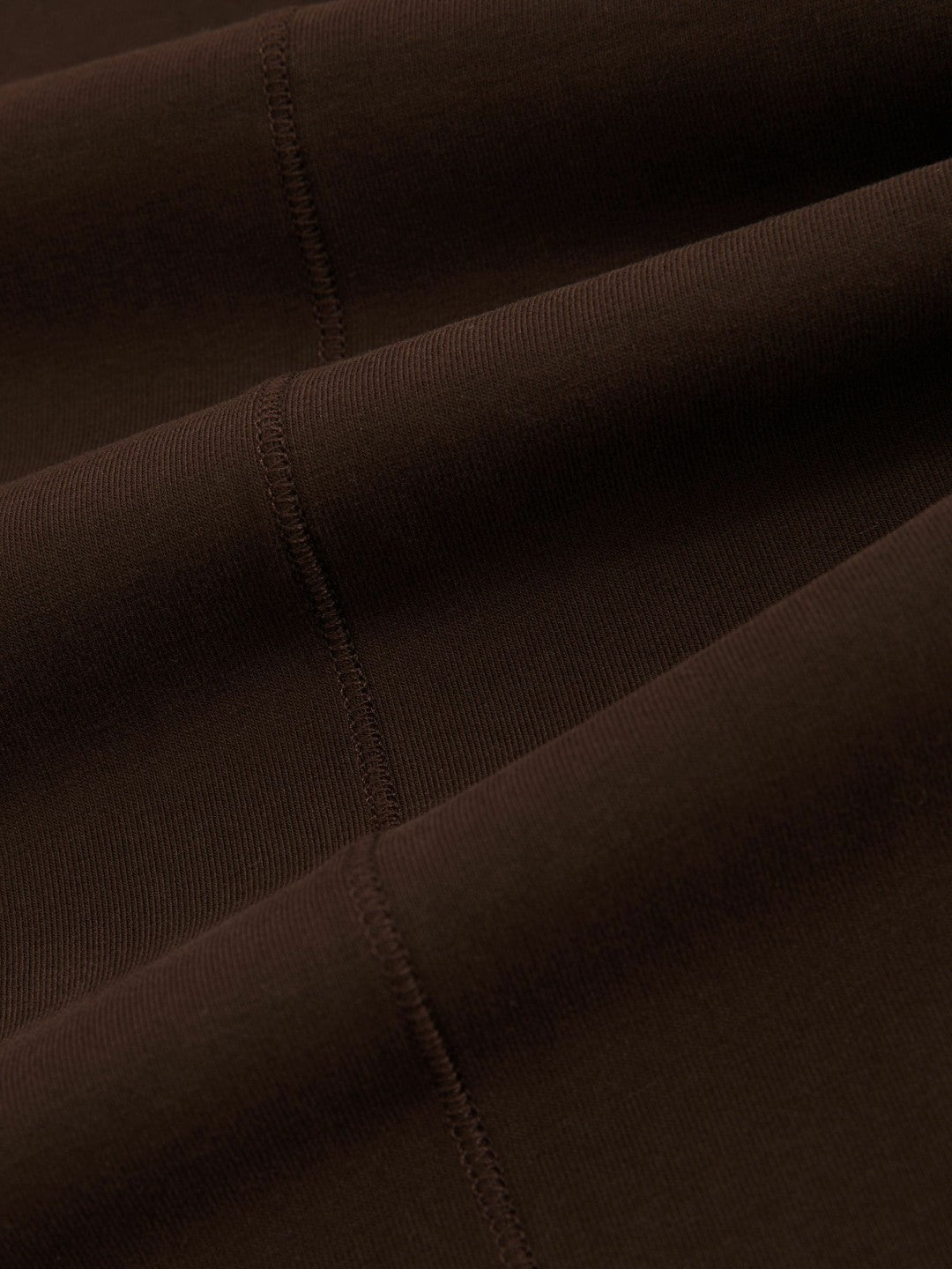 Stretch-Cotton Crew-Neck T-Shirt in Chocolate Brown | Reiss Women Best Seller