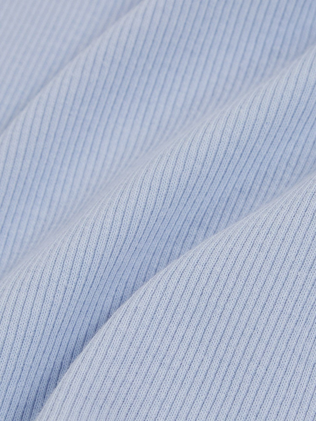 9-13 yrs Stretch-Cotton Ribbed Vest in Blue | Reiss Children & Baby Exclusive