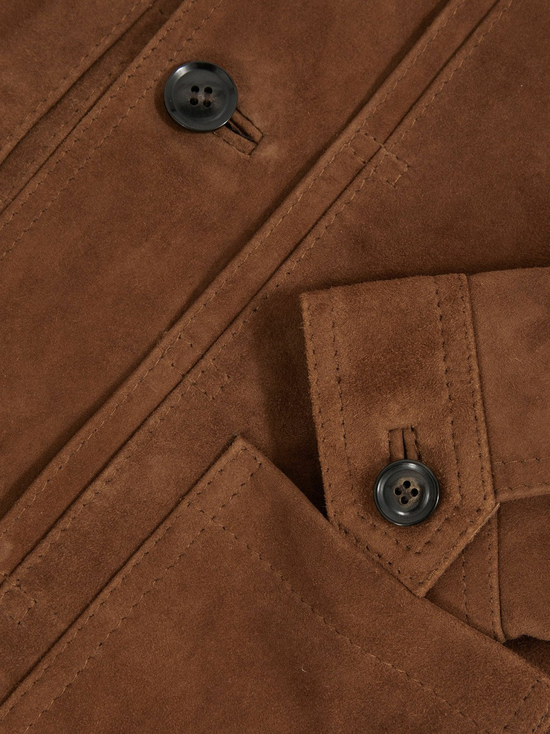 3-9 yrs Suede Worker Jacket in Tobacco Brown | Reiss Children & Baby Trending