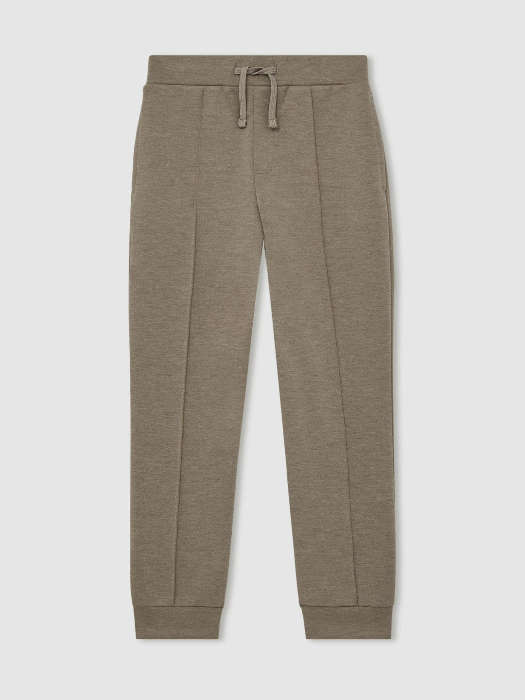 3-9 yrs Interlock Drawstring Joggers in Taupe Brown | Reiss Children & Baby Popular