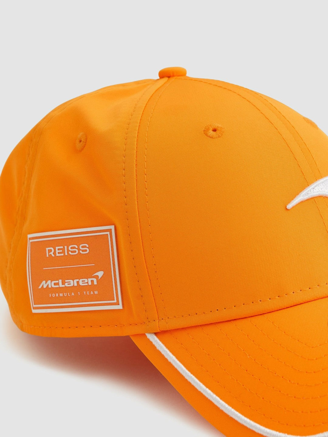 McLaren F1 Team Speedmark Logo Cap Unisex Fit in Papaya Orange | Reiss Men Popular