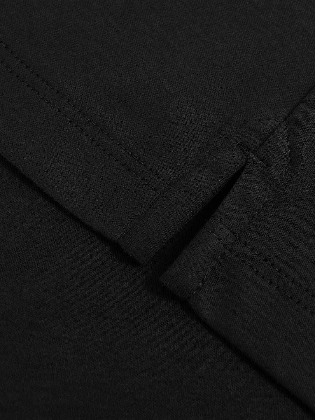 Cotton Short-Sleeve Polo Shirt in Black | Reiss Men Featured