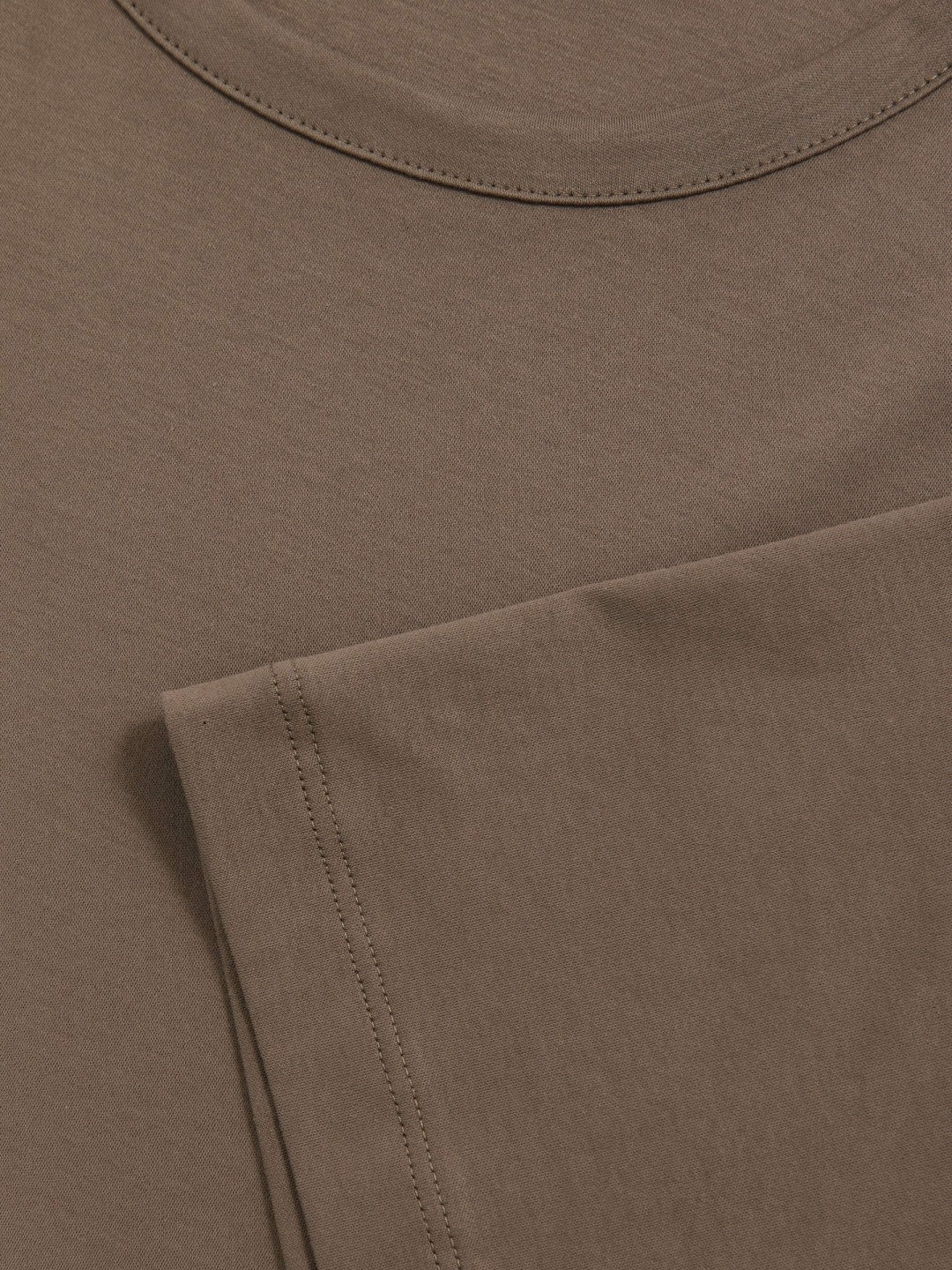 Airwater-Cotton Crew-Neck T-Shirt in Taupe Brown | Reiss Men Best Seller