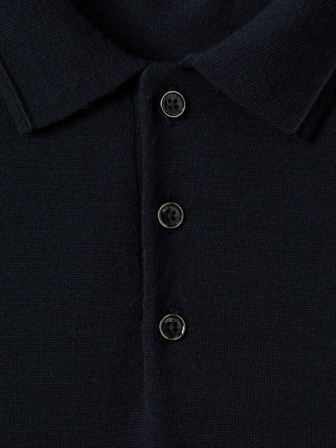 Merino Wool Polo Shirt in Navy | Reiss Men Recommended