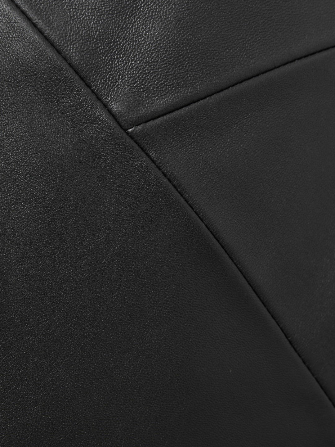 Leather High Rise Midi Skirt in Black | Reiss Women New
