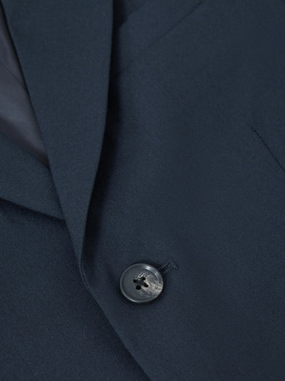 9-14 yrs Wool Blend Single Breasted Blazer in Navy | Reiss Children & Baby Exclusive