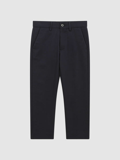 9-14 yrs Slim Fit Chinos in Navy | Reiss Children & Baby Trending