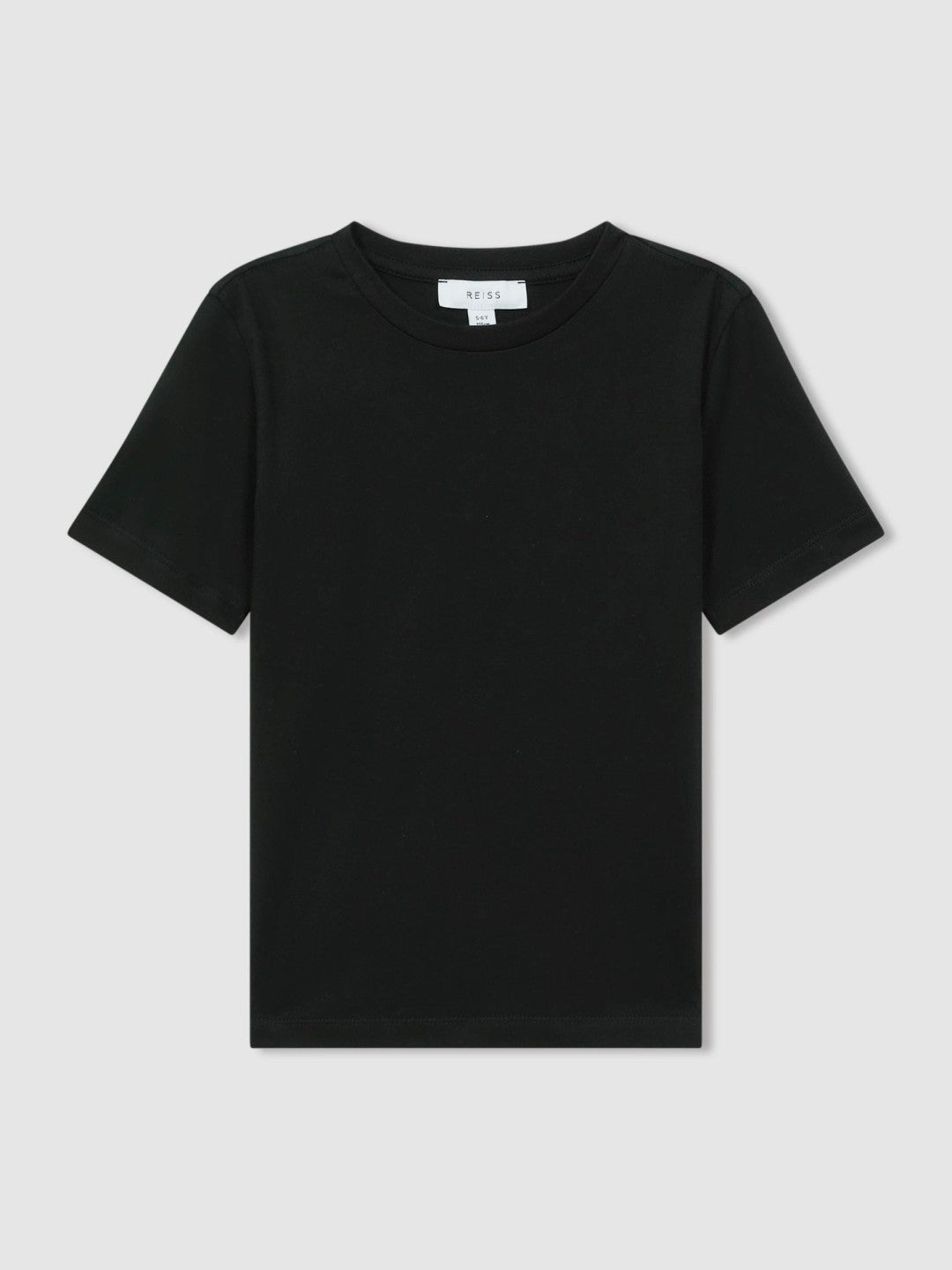 9-13 yrs Crew Neck T-Shirt in Black | Reiss Children & Baby Trending