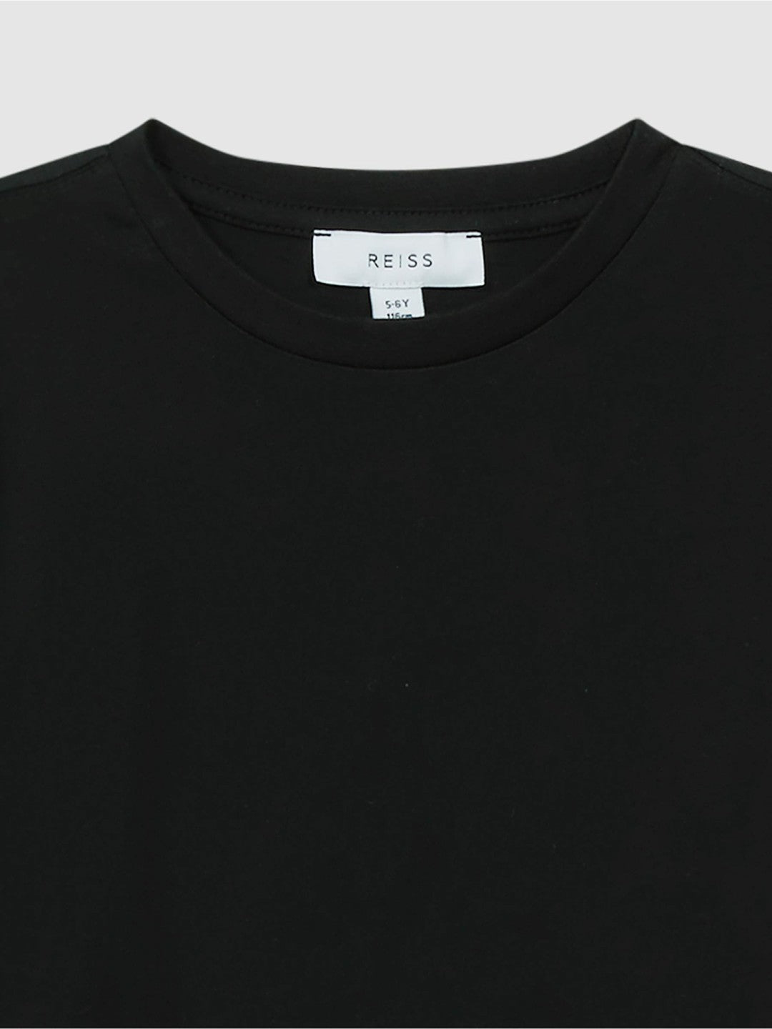 3-9 yrs Crew Neck T-Shirt in Black | Reiss Children & Baby Best Seller