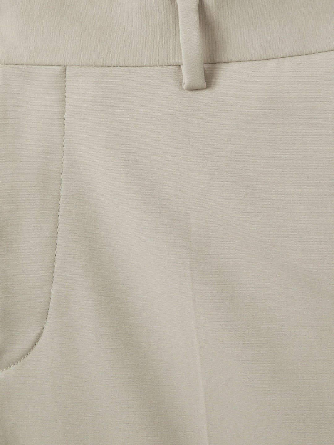 Slim Fit Cotton Blend Chinos in Stone | Reiss Men Premium