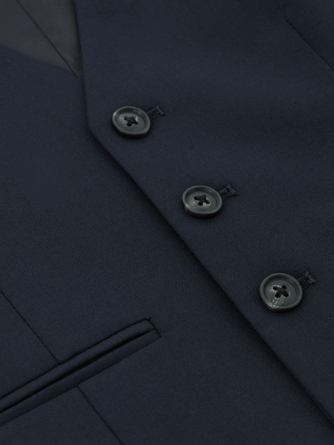 3-9 yrs Wool Blend Waistcoat in Navy | Reiss Children & Baby Trending