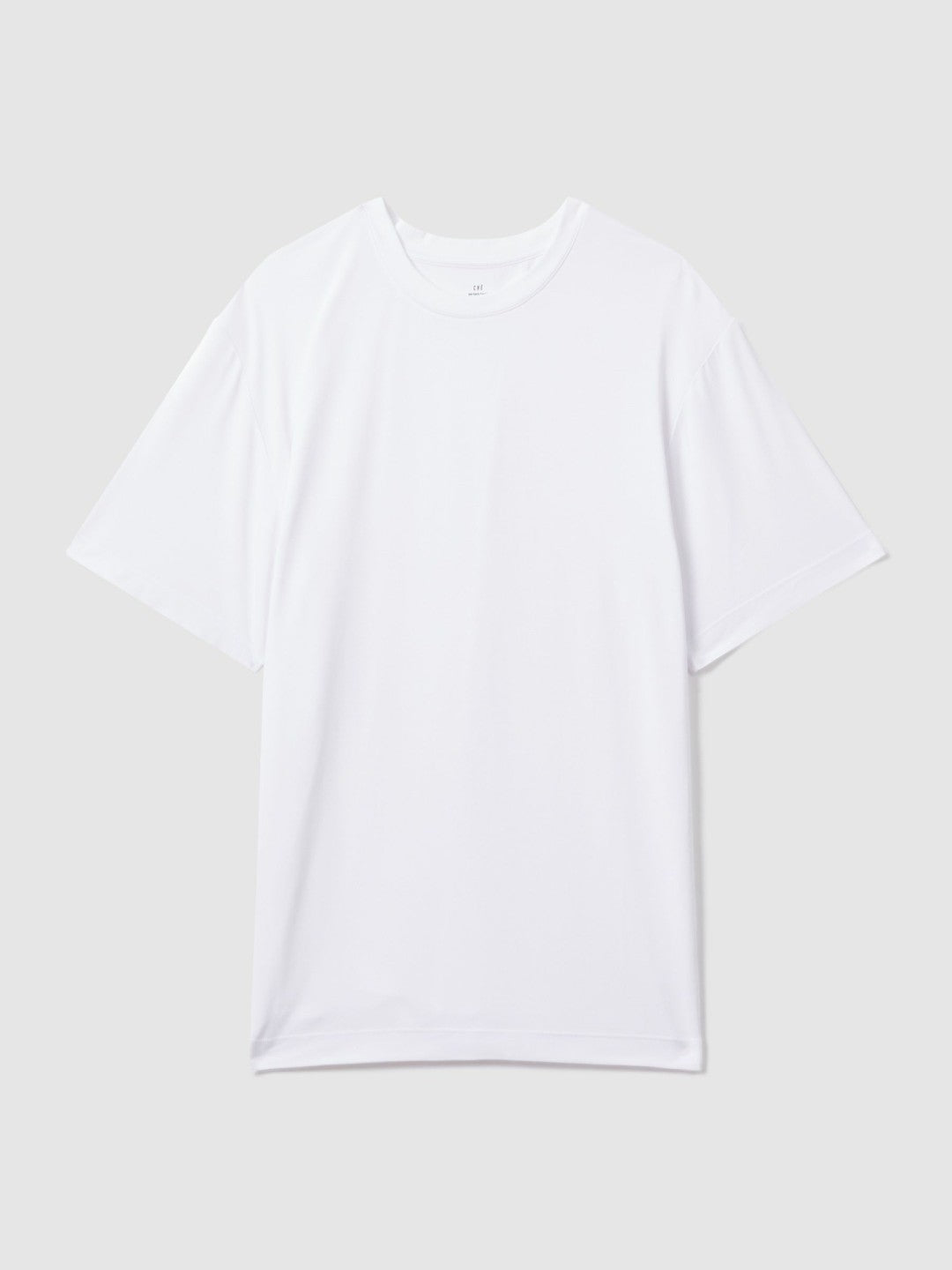 CHÉ Studios Crew Neck T-Shirt with TENCEL™ Fibers in White | Reiss Men Featured