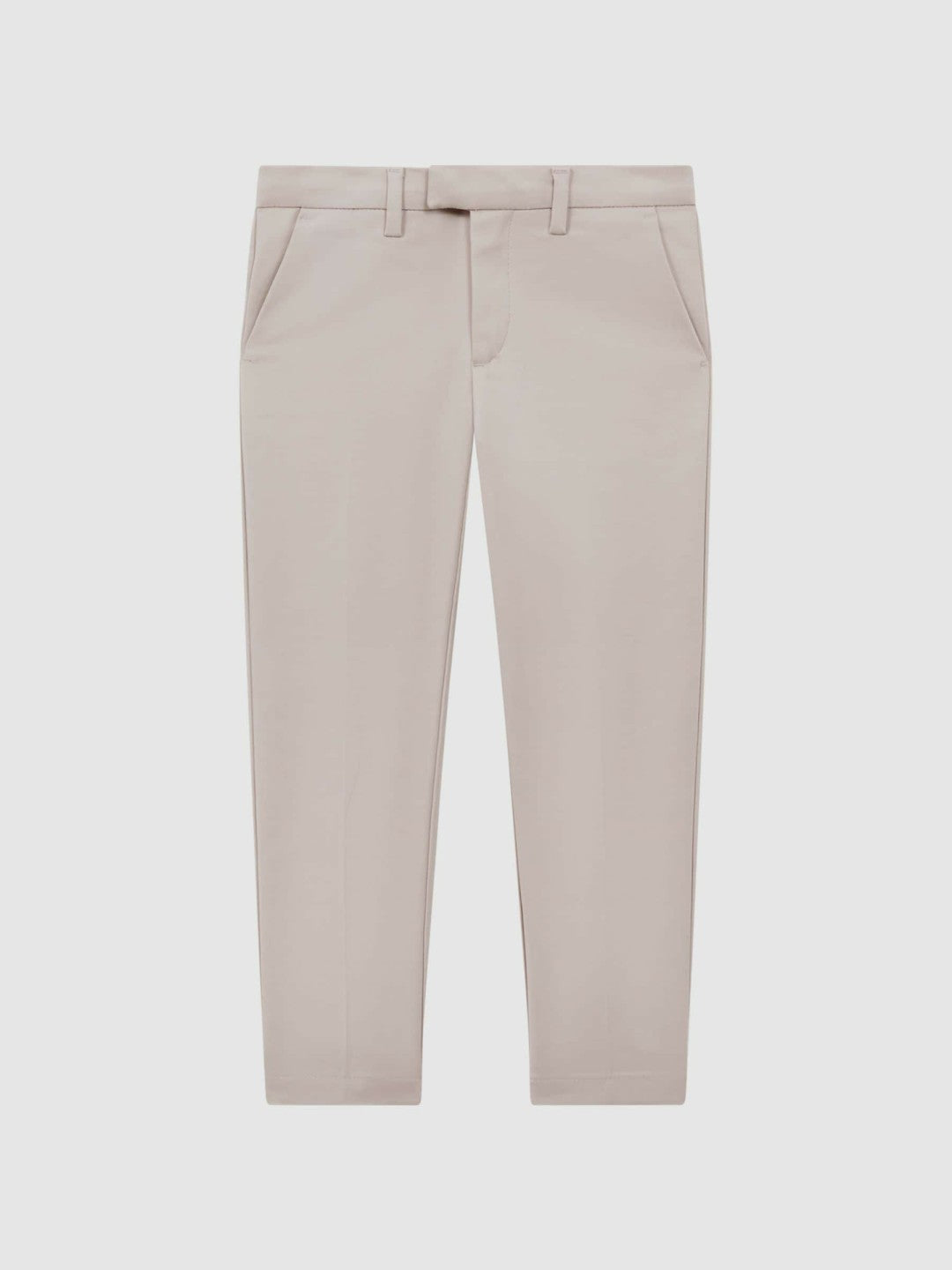 9-14 yrs Slim Fit Tapered Chinos in Stone | Reiss Children & Baby Exclusive