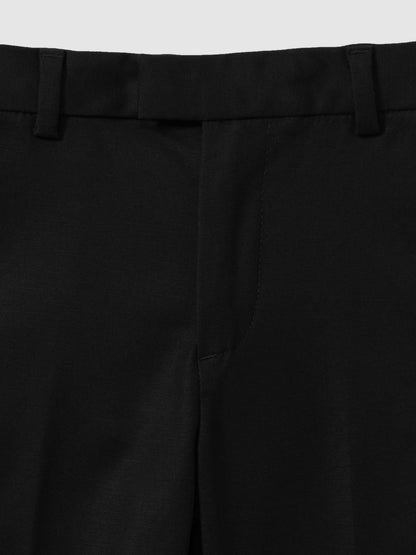 9-13 yrs Slim Fit Tapered Chinos in Black | Reiss Children & Baby Featured