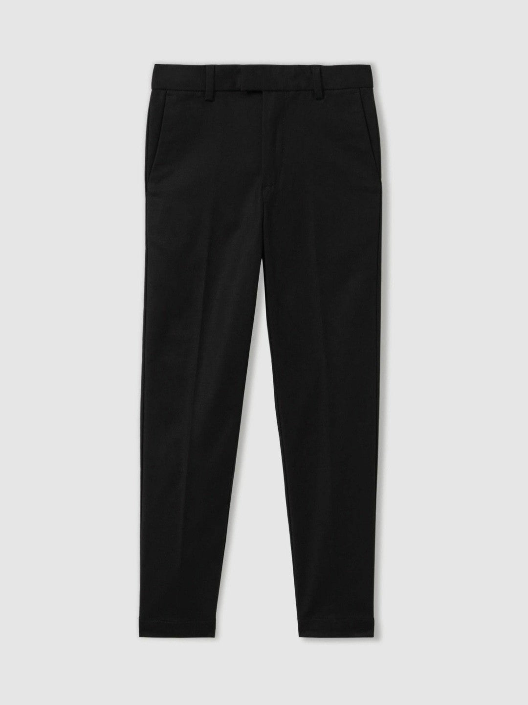 3-9 yrs Slim Fit Tapered Chinos in Black | Reiss Children & Baby Trending