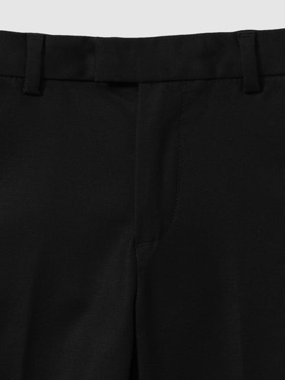 3-9 yrs Slim Fit Tapered Chinos in Black | Reiss Children & Baby Trending