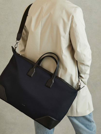 Neoprene Holdall in Dark Navy | Reiss Men Exclusive